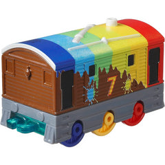 Thomas & Friends Fisher-Price Rainbow Toby Push-Along Train Engine