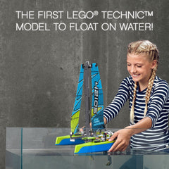 LEGO Technic Catamaran Boat Construction 404Pc