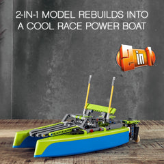 LEGO Technic Catamaran Boat Construction 404Pc