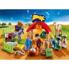 Playmobil 1.2.3 Christmas Nativity Scene Advent CalendarÂ  - Maqio