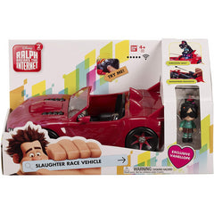 Wreck-It Ralph Slaughter Race Vehicle Car and Vanellope Figure Toy 36865 - Maqio