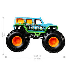 Hot Wheels Monster Trucks 1:24 Jeep Die-Cast Vehicle - Maqio