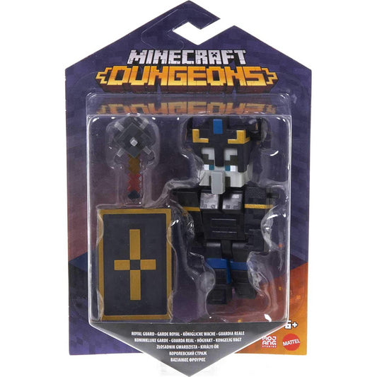 Minecraft Dungeons Royal Guard 3.25-Inch Collectible Battle Figure