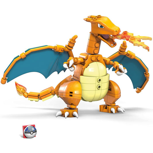 Mega Construx Wonder Builders Pokemon Charizard Action Figure - Maqio