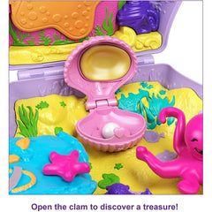 Polly Pocket Tiny Power Seashell Purse Compact Playset