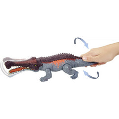 Jurassic World Massive Biters Strike & Chomp Dinosaur Figure - Sarosuchus