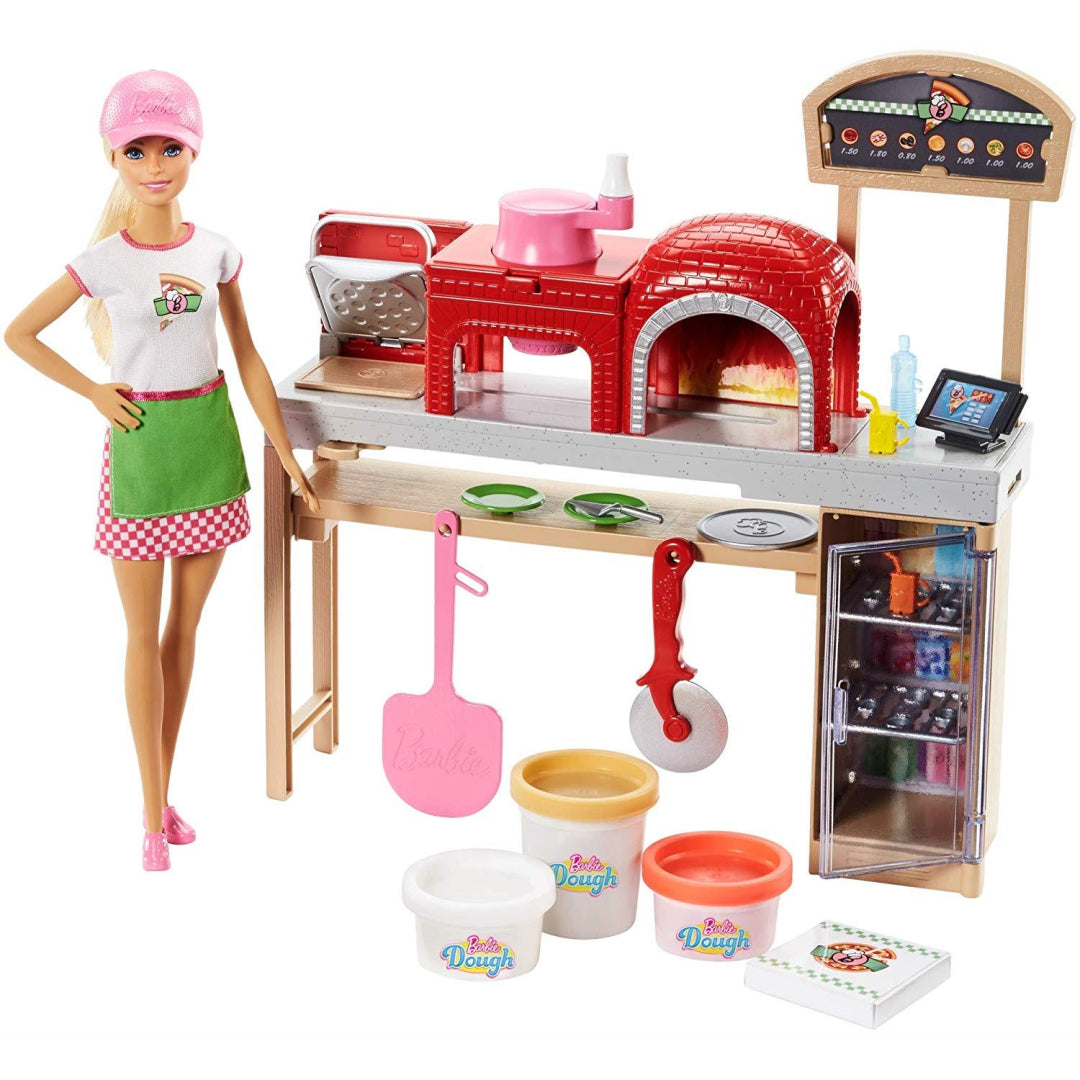 Barbie Pizza Chef Doll and Playset - Maqio