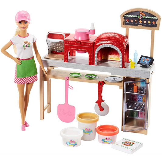 Barbie Pizza Chef Doll and Playset - Maqio