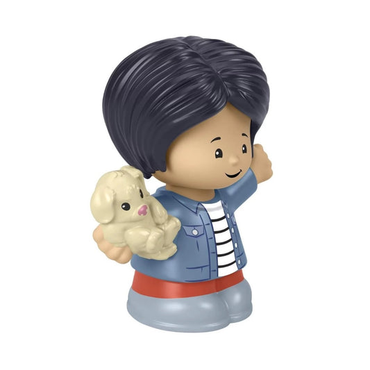 Fisher-Price Little People Single Figure 7cm - Mom & Puppy