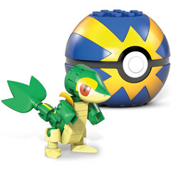 Mega Construx Pokemon Snivy Poke Ball 24 Pc Building Set