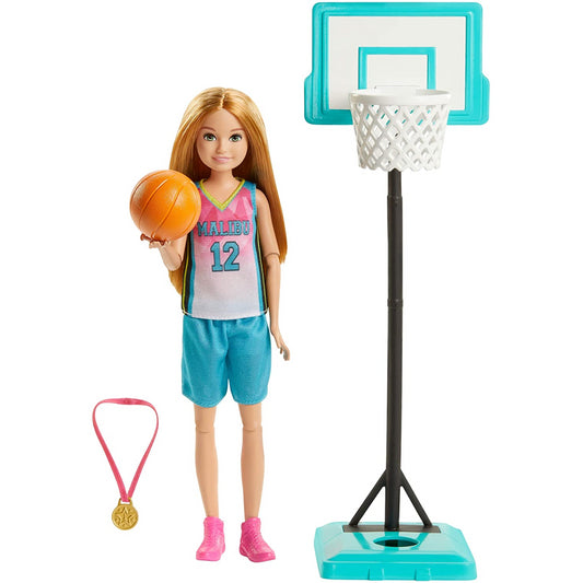 Barbie Sisters Stacie Basketball Doll GHK35 - Maqio