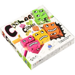 Blue Orange Cubeez Mixed Colour Childrens Kids Family Game - Maqio