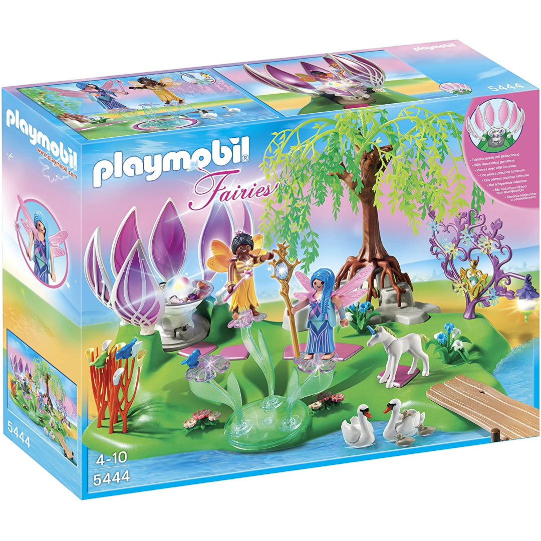 Playmobil 5444 Fairies with Jewel Fountain Playset - Maqio