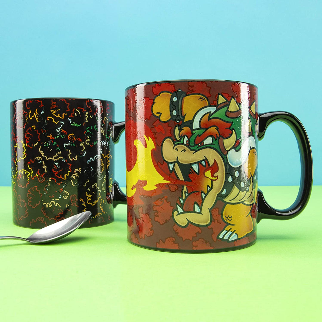 Bowser Heat Change Mug - Mario Bros - Maqio