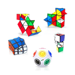 Rubik's Magic Star 5 Pack Mega Gift Set - Maqio