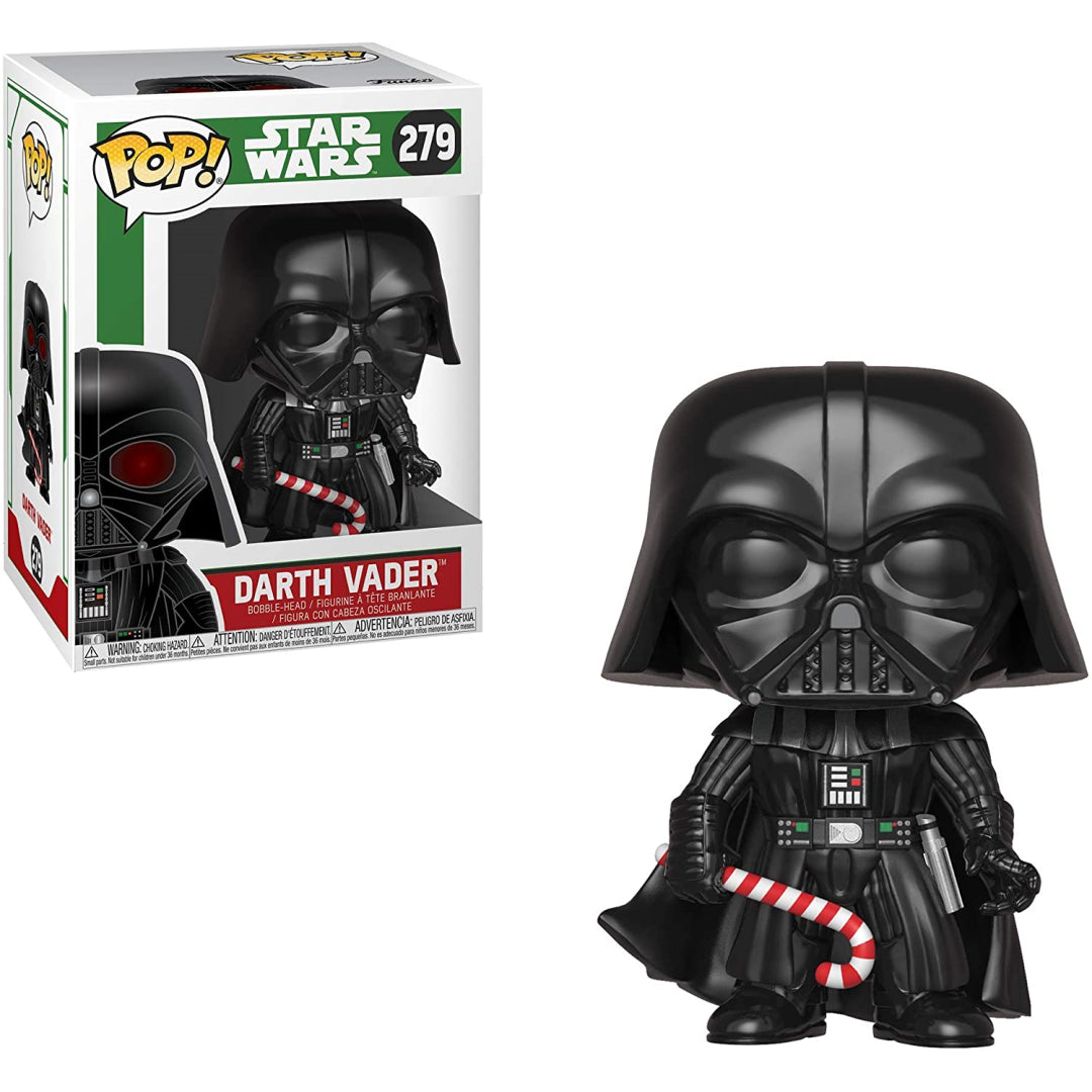 Funko POP Bobble Star Wars Christmas Darth Vader 279 - Maqio