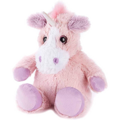 INTELEX WARMIES Cozy Plush Unicorn PINK Microwave Lavender Scented Soft Toy 683596 - Maqio