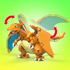 Mega Construx Wonder Builders Pokemon Charizard Action Figure - Maqio