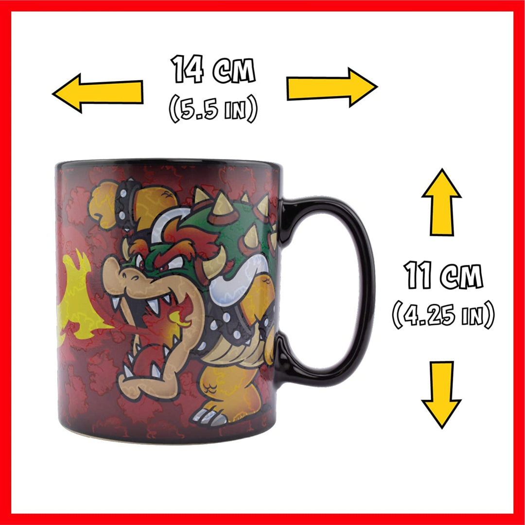 Bowser Heat Change Mug - Mario Bros - Maqio