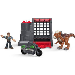 Jurassic World Imaginext Stygimoloch & Owen Action Figures