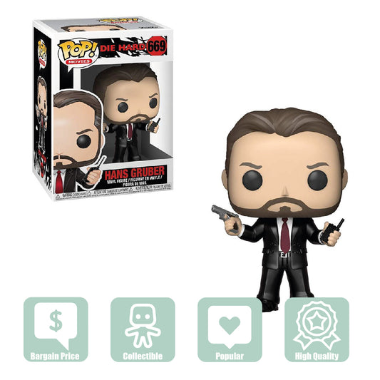 Funko POP Die Hard Hans Gruber - Maqio