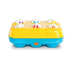 Fisher-Price Bright Starts Giggling Gourmet Put and Shake Eggs - Maqio