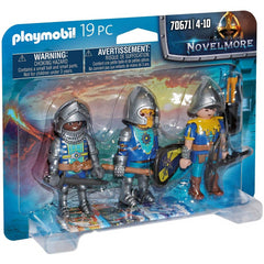 Playmobil Novelmore Knights Blue 3 Figure Set - Maqio