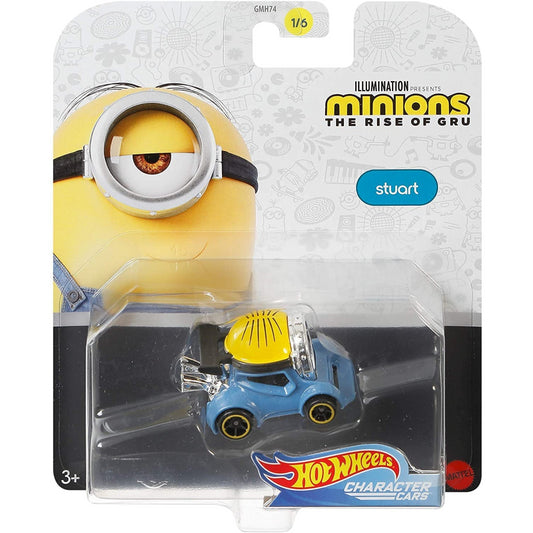 Hot Wheels Minions The Rise of Gru Set of 6 Die-Cast Vehicles - Maqio