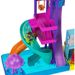 Super Slidin' Water Park Polly Pocket Pollyville - Maqio