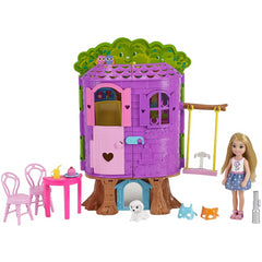 Barbie Club Chelsea Treehouse Playset Portable FPF83 - Maqio