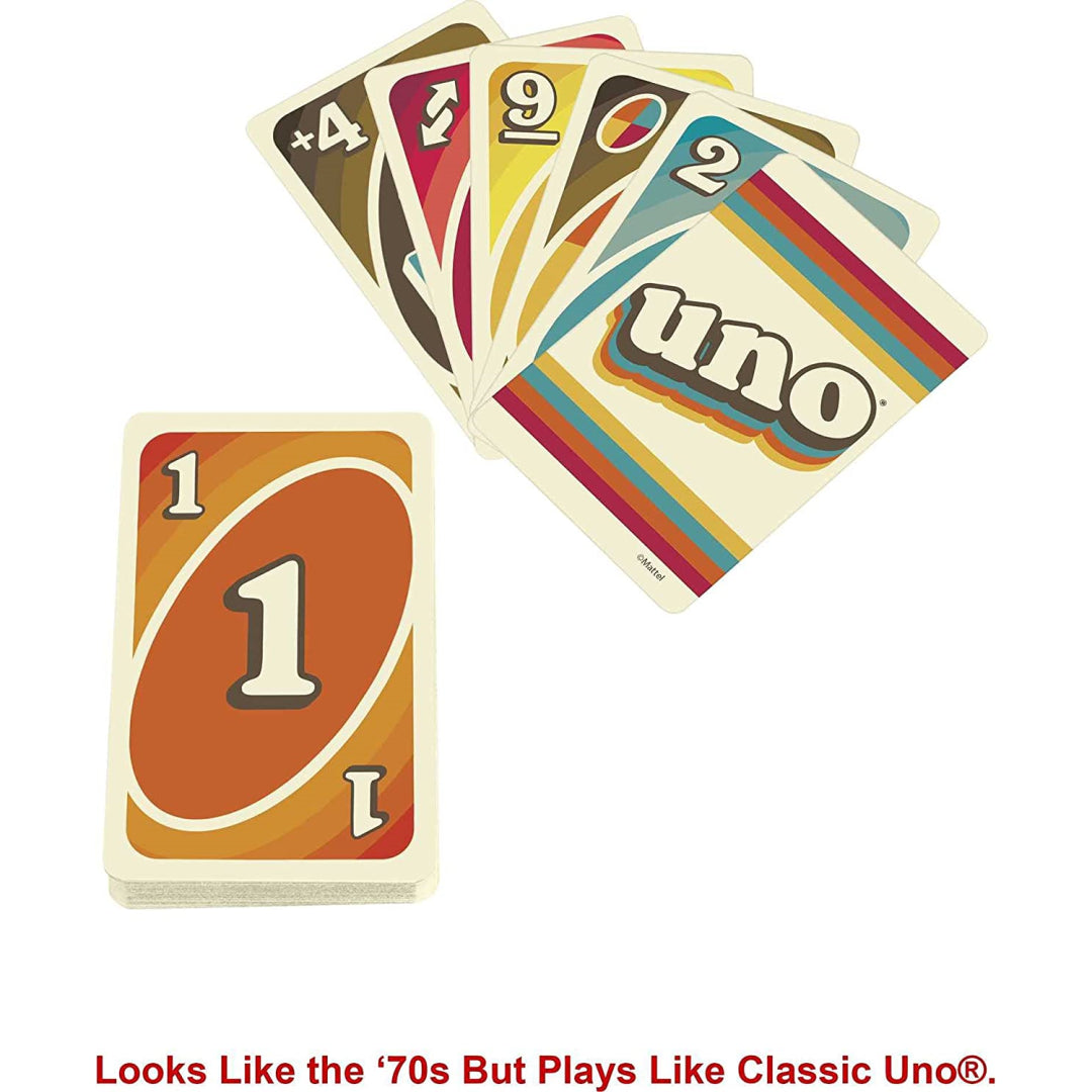 UNO Iconic Series 1970's Card Game - Maqio