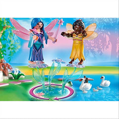 Playmobil 5444 Fairies with Jewel Fountain Playset - Maqio