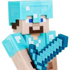 Minecraft Steve and Iron Golem Action Figures Playset - Maqio