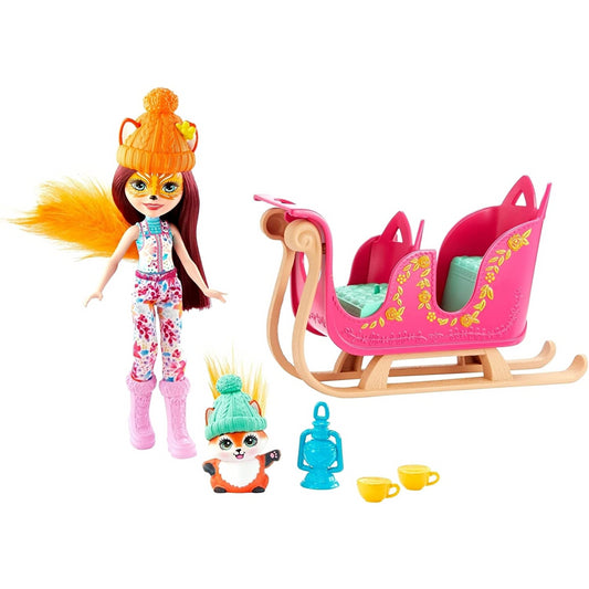 Enchantimals Snowtastic Sled Set - Maqio