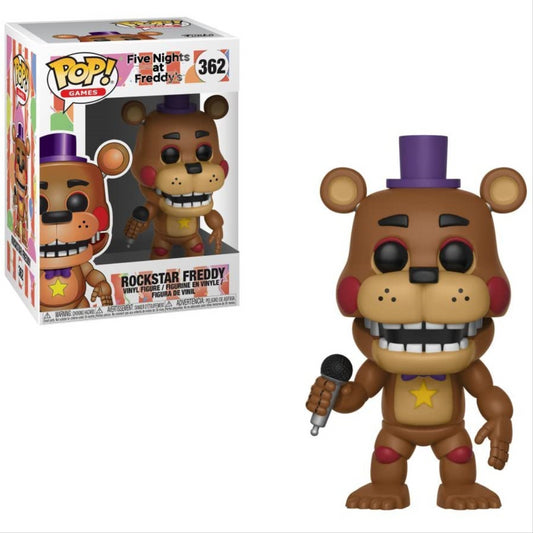 Funko POP Games Five Nights at Freddy's Rockstar Freddy Vinyl Figure 362 - Maqio