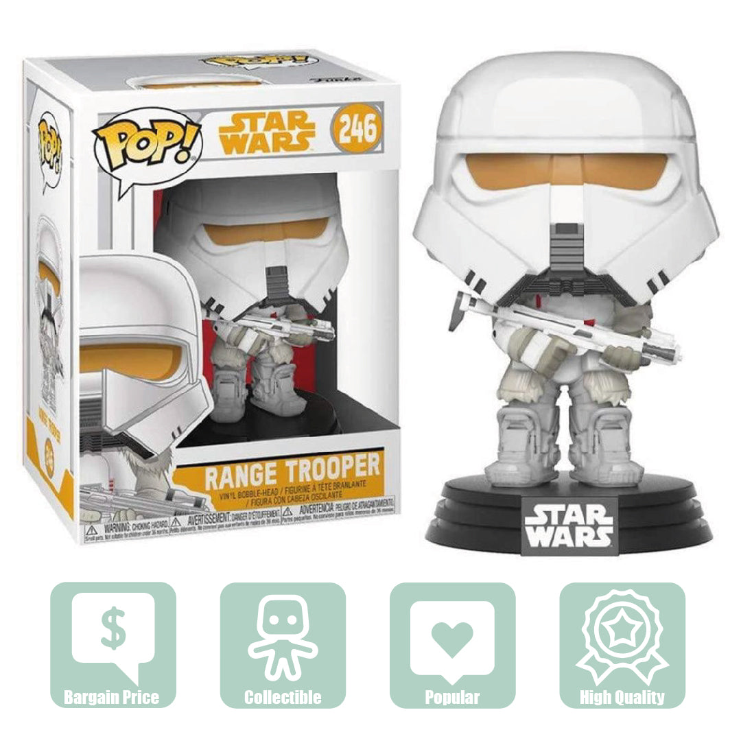 Funko Pop Star Wars Solo Range Trooper Collectable Figure 246 - Maqio