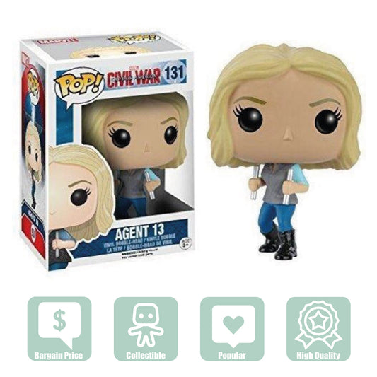 Pop! Marvel: Captain America 3 - Agent 13 - Maqio